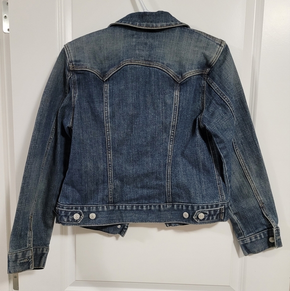 GAP Stretch denim jacket size small - Picture 2 of 7